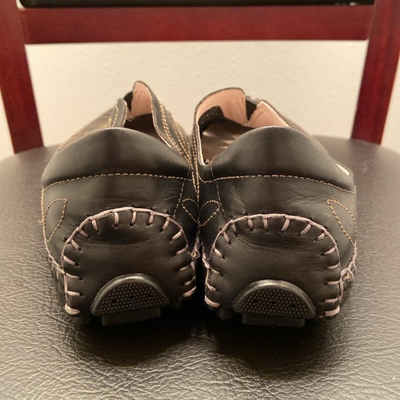 Pikolinis Jerez Skimmer Flat Black Loafers Slip-on Size 6 - Picture 3 of 5